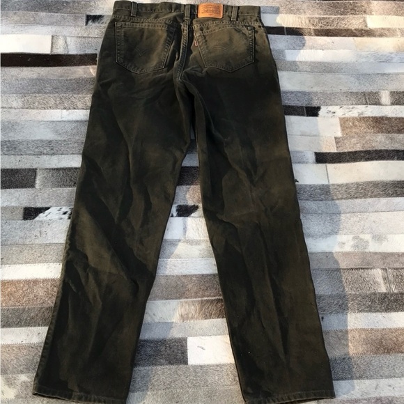 Levi’s 540 tm Relaxed Fit Green Jeans W35 L32 - Picture 6 of 8